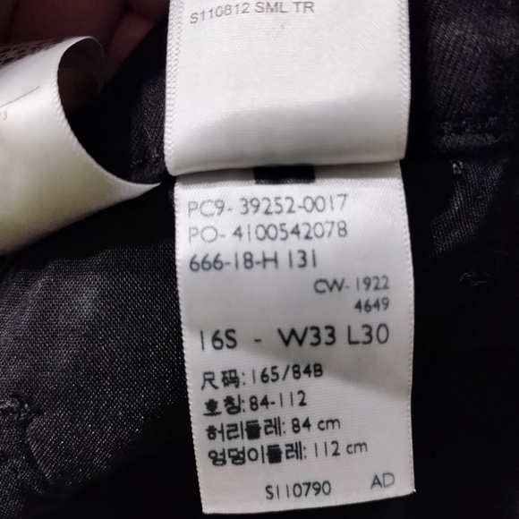 Levis Plus Size Classic Bootcut Black Casual Western Festival Cowgirl Jean Sz16S - Picture 7 of 9